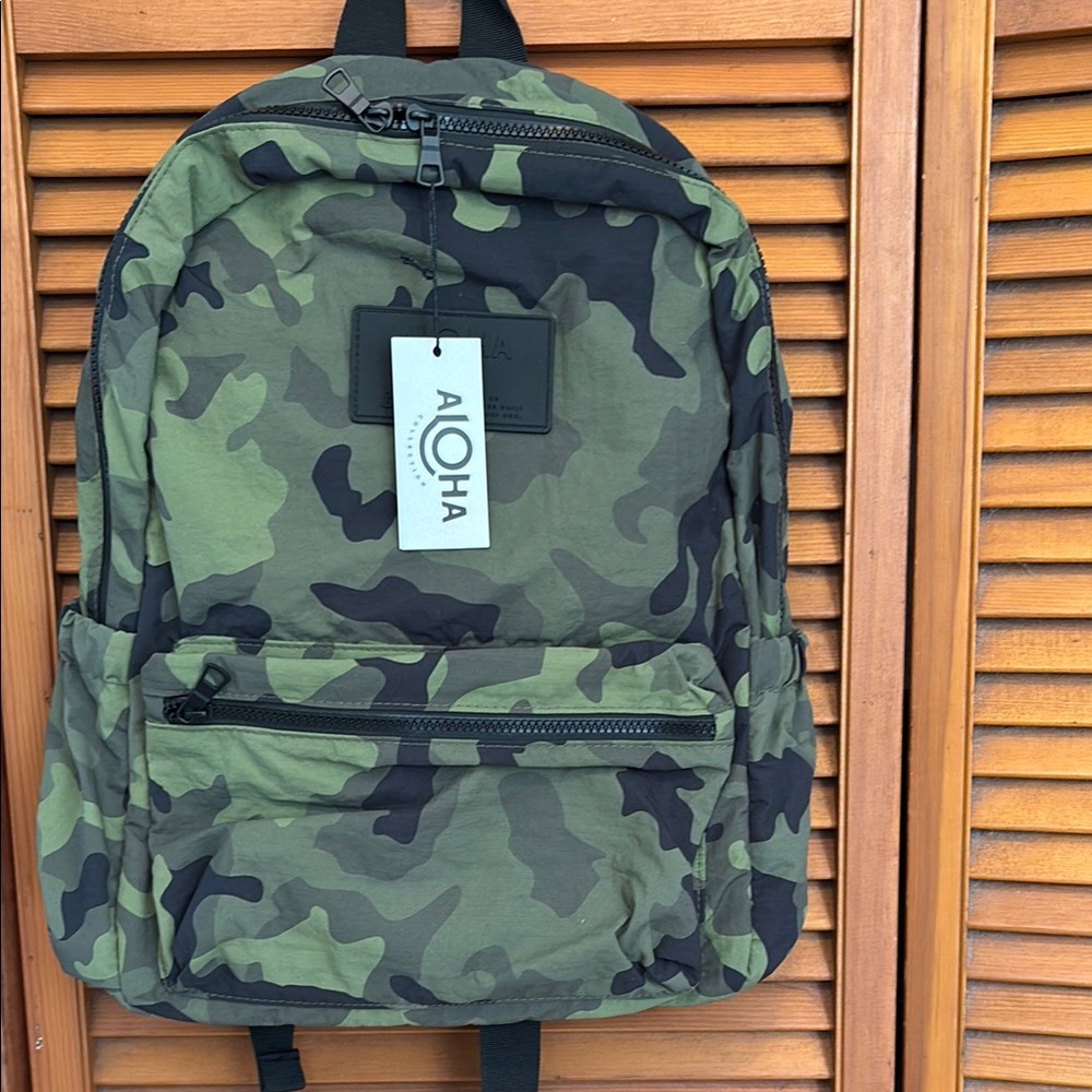 ALOHA Collection Camo Backpack